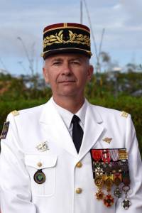Le général de brigade Denis Mistral, futur COMLE