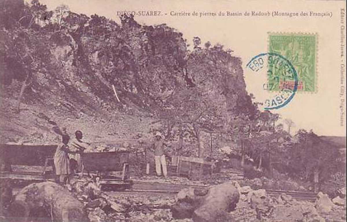 « Carrière de pierres du bassin de radoub (Montagne des Français)»