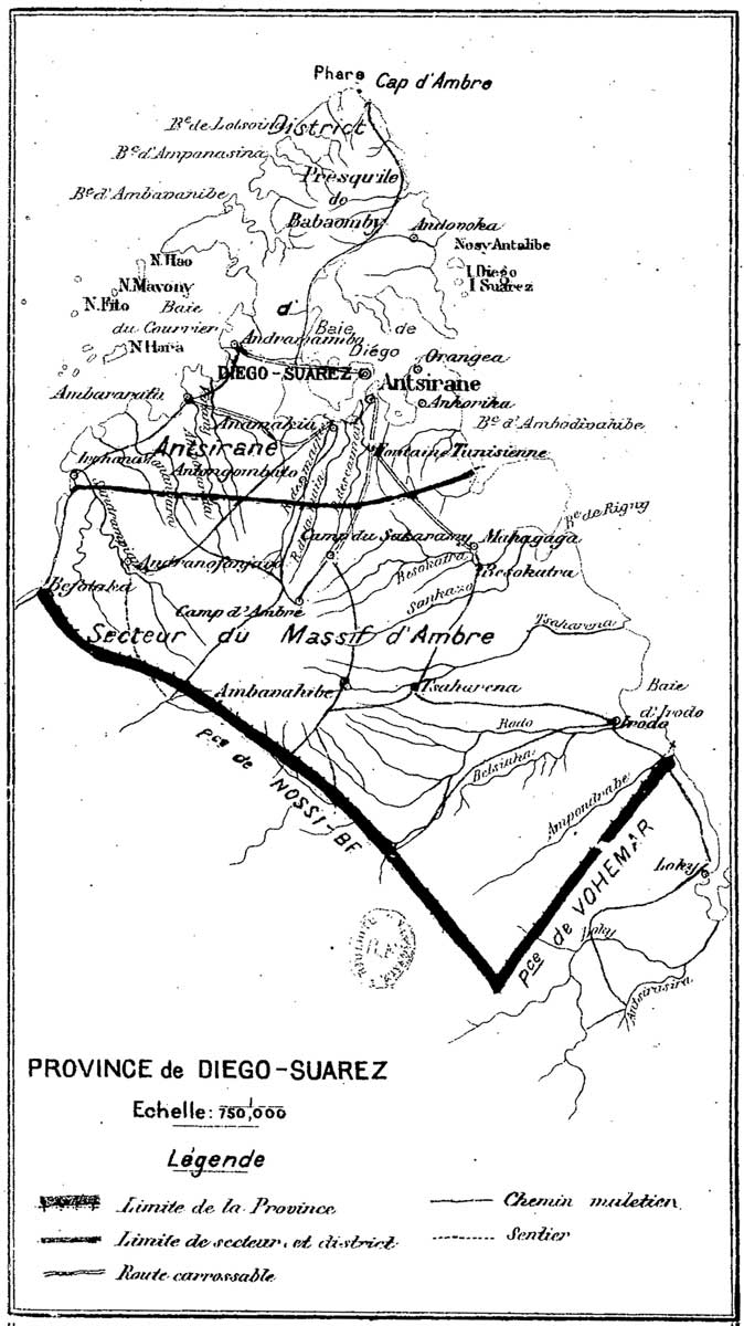 La Province de Diego Suarez en 1905